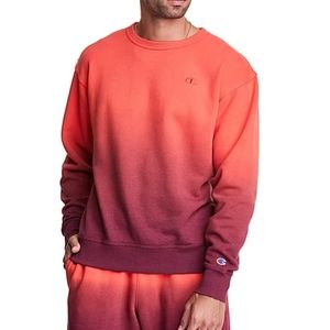 Champion unisex sweatshirt. Color red, size small